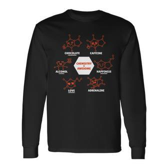Chemistry Is Awesome Long Sleeve T-Shirt - Monsterry