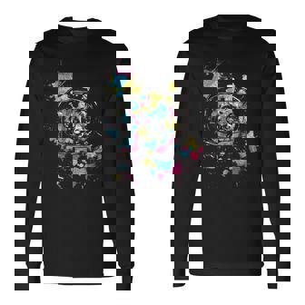 Christmas Cats V2 Men Women Long Sleeve T-Shirt T-shirt Graphic Print - Thegiftio