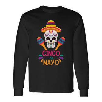 Cinco De Mayo Fiesta Mexican Party Cinco De Mayo Party Long Sleeve T-Shirt - Seseable