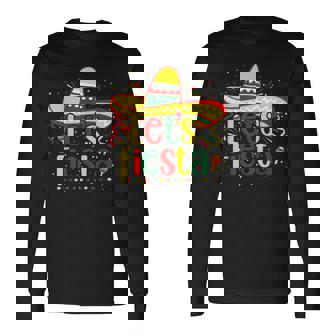Cinco De Mayo Lets Fiesta Squad 5 De Mayo Mexican Fiesta Long Sleeve T-Shirt T-Shirt | Mazezy