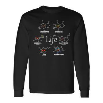 Cooles Chemische Elemente Chemie Wissenschaft Periodensystem Langarmshirts - Seseable