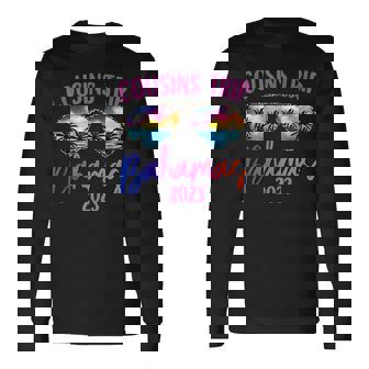 Cousins Trip Bahamas 2023 Sunglasses Summer Vacation  Unisex Long Sleeve