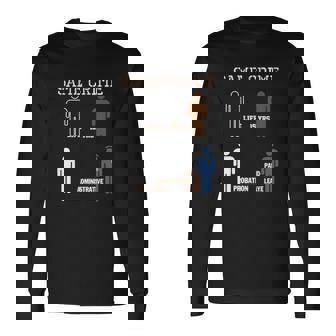 Same Crime Simple Men Women Long Sleeve T-Shirt T-shirt Graphic Print - Thegiftio UK