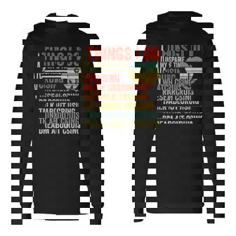 Cruise Heartbeat Things I Do In My Spare Time Cruising Long Sleeve T-Shirt | Seseable FR