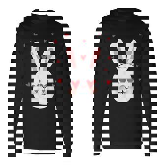 Cute Bunny Love Easter Bunny Love Long Sleeve T-Shirt | Mazezy