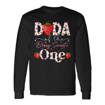 Dada Of The Berry Sweet Birthday Girl Sweet Strawberry Long Sleeve T-Shirt T-Shirt | Mazezy