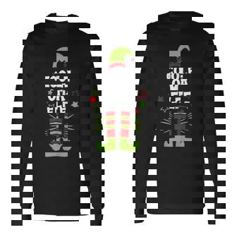 Damen Langarmshirts Coole Oma Elfe - Partnerlook für Weihnachten - Seseable