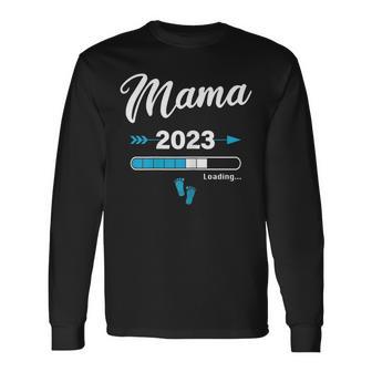 Damen Mama Loading 2023 Langarmshirts für Werdende Mütter - Seseable