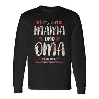 Damen Mama Oma Muttertag Mutter Geschenk Langarmshirts - Seseable