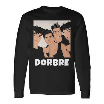 Dobre Friendships Brothers Watercolor Long Sleeve T-Shirt - Seseable