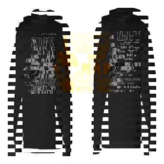Dont Just Go Away Mad Take This With You V2 Long Sleeve T-Shirt - Thegiftio UK