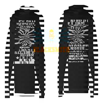 I Never Dreamed Super Sexy Blacksmith Smithing Dad V3 Long Sleeve T-Shirt - Thegiftio UK