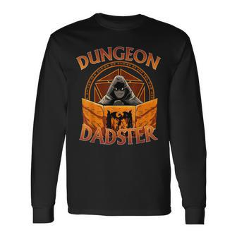 Dungeon Crawler Dragon Master Dm Gaming Dadster Mother Day Long Sleeve T-Shirt T-Shirt | Mazezy