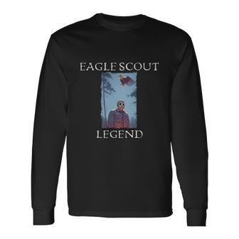 Eagle Scout Legend Long Sleeve T-Shirt - Monsterry