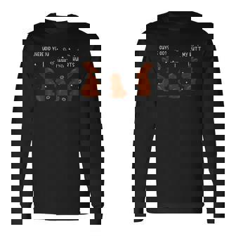 Easter Chocolate Easter Bunny Chocolate Bunny Long Sleeve T-Shirt | Mazezy