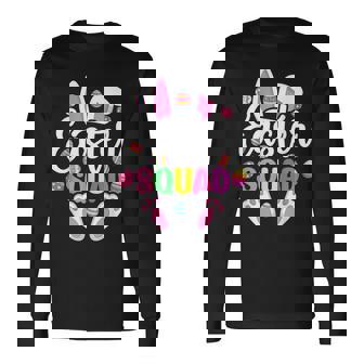 Easter Squad Happy Easter Cute Bunny Rabbit Crew Hunting Egg Long Sleeve T-Shirt T-Shirt | Mazezy