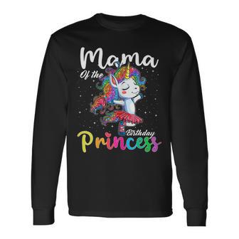 Einhorn Mama Langarmshirts für Geburtstags Prinzessin Tanz - Seseable