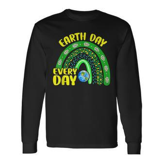 Environmentalis Earth Day Everyday Protect Our Planet Long Sleeve T-Shirt T-Shirt | Mazezy