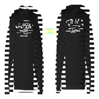 Fadda Jamaican Dad Fathers Day Dad Men Women Long Sleeve T-Shirt T-shirt Graphic Print - Thegiftio