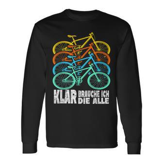Fahrrad Mountainbike Radfahrer Lustiger Spruch Ebike Langarmshirts - Seseable
