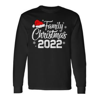 Family Matching Costume Family Christmas 2022 Xmas Pajamas V2 Men Women Long Sleeve T-shirt Graphic Print Unisex - Seseable