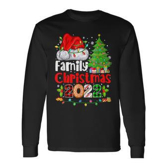 Family Matching Costume Family Christmas 2022 Xmas Pajamas V6 Men Women Long Sleeve T-shirt Graphic Print Unisex - Seseable
