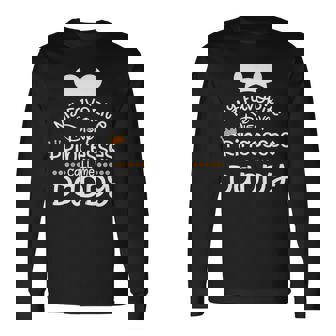 Fathers Day Shirt My Favorite Princess Dad Long Sleeve T-Shirt T-Shirt | Mazezy