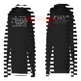 Florida Gymnastics Girls Tumbling Gear Gymnast Aerobic Dance Long Sleeve T-Shirt | Mazezy