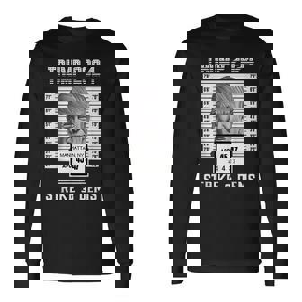 Free Donald Trump Shot Strike 3 Dems Pro Maga Apparel Long Sleeve T-Shirt | Mazezy