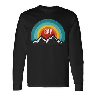 Gap Vintage Retro Sunset Long Sleeve T-Shirt T-Shirt | Mazezy