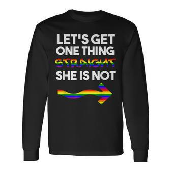 Gay Couple Matching Outfit Lesbian Couple Pride Lgbtq Long Sleeve T-Shirt - Seseable