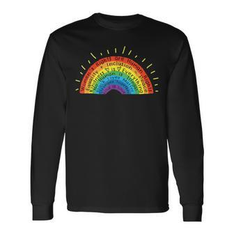 Gay Pride Human Rights Black Lives Matter Love Is Love Long Sleeve T-Shirt T-Shirt | Mazezy