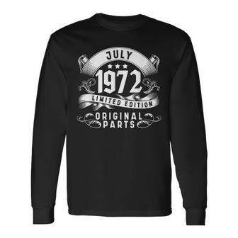 Geburtstag Legends Were Born In Juli 1972 Langarmshirts - Seseable