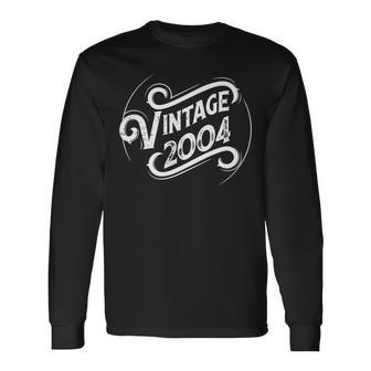 Geburtstag Vintage 2004 Langarmshirts - Seseable