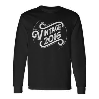 Geburtstag Vintage 2016 Langarmshirts - Seseable