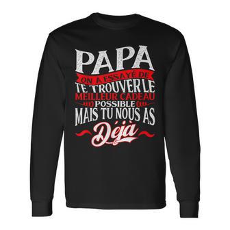 Geschenk Für Papa Geburtstag Geburt Original Rigolo Langarmshirts - Seseable