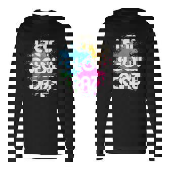 Lets Glow Crazy 80S Party Glow Party 80S Glow Party Squad Long Sleeve T-Shirt | Mazezy