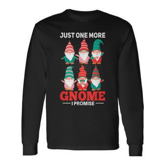 Gnome Gnome Collector Collecting Garden Gnomes Long Sleeve T-Shirt T-Shirt | Mazezy