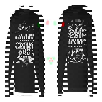 Golding Name Christmas Crew Golding Long Sleeve T-Shirt - Seseable