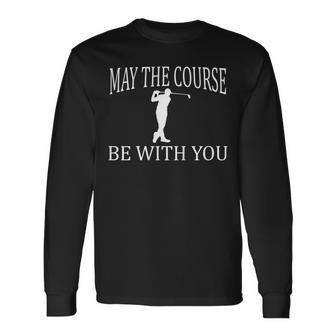 Golf Lovers Fathers Day Idea Shirt Golfer Golfing Dad Long Sleeve T-Shirt T-Shirt | Mazezy