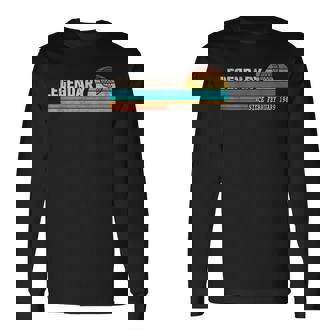 Golfspieler Legende Seit Februar 1989 Geburtstag Langarmshirts - Seseable