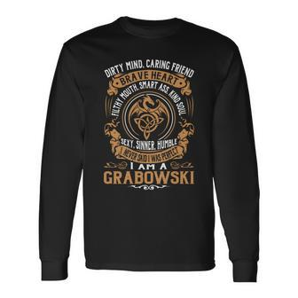 Grabowski Brave Heart Long Sleeve T-Shirt - Seseable