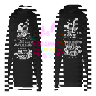 Im The Grammy Bunny Happy Easter Day Cute Easter Bunny Long Sleeve T-Shirt | Mazezy