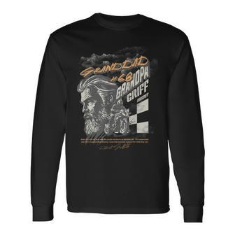 Granddad Grandpa Griff Askgriff Long Sleeve T-Shirt | Mazezy