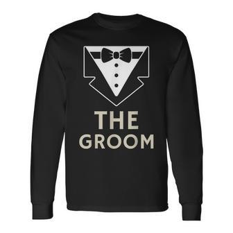The Groom Bachelor Party Long Sleeve T-Shirt - Seseable