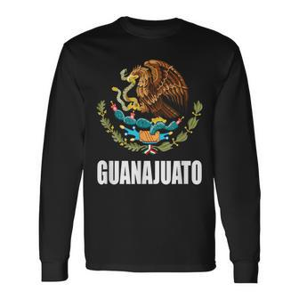 Guanajuato Mexico Mexican State Estado Men Women Long Sleeve T-shirt Graphic Print Unisex - Seseable