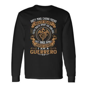 Guerrero Brave Heart Long Sleeve T-Shirt - Seseable