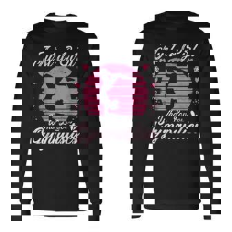 Gymnastic Sport Lover Just A Girl Who Loves Gymnastics Long Sleeve T-Shirt T-Shirt | Mazezy