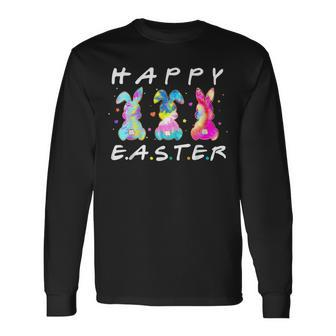 Happy Easter Cute Bunny Matching Easter 2022 Clothing Long Sleeve T-Shirt T-Shirt | Mazezy