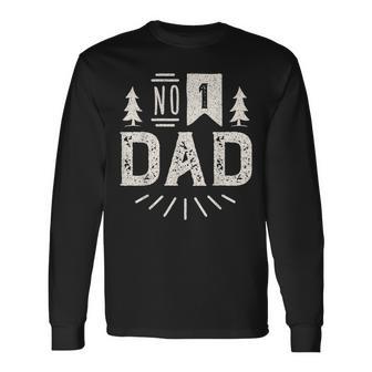 Herren Bester Papa Aller Zeiten Vatertag Papas Geburtstag Langarmshirts - Seseable